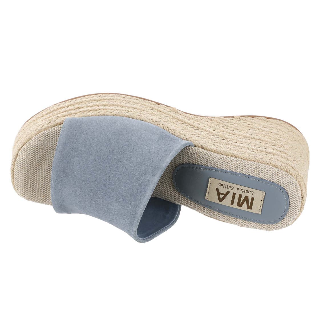 Palma Denim Suede Sandal