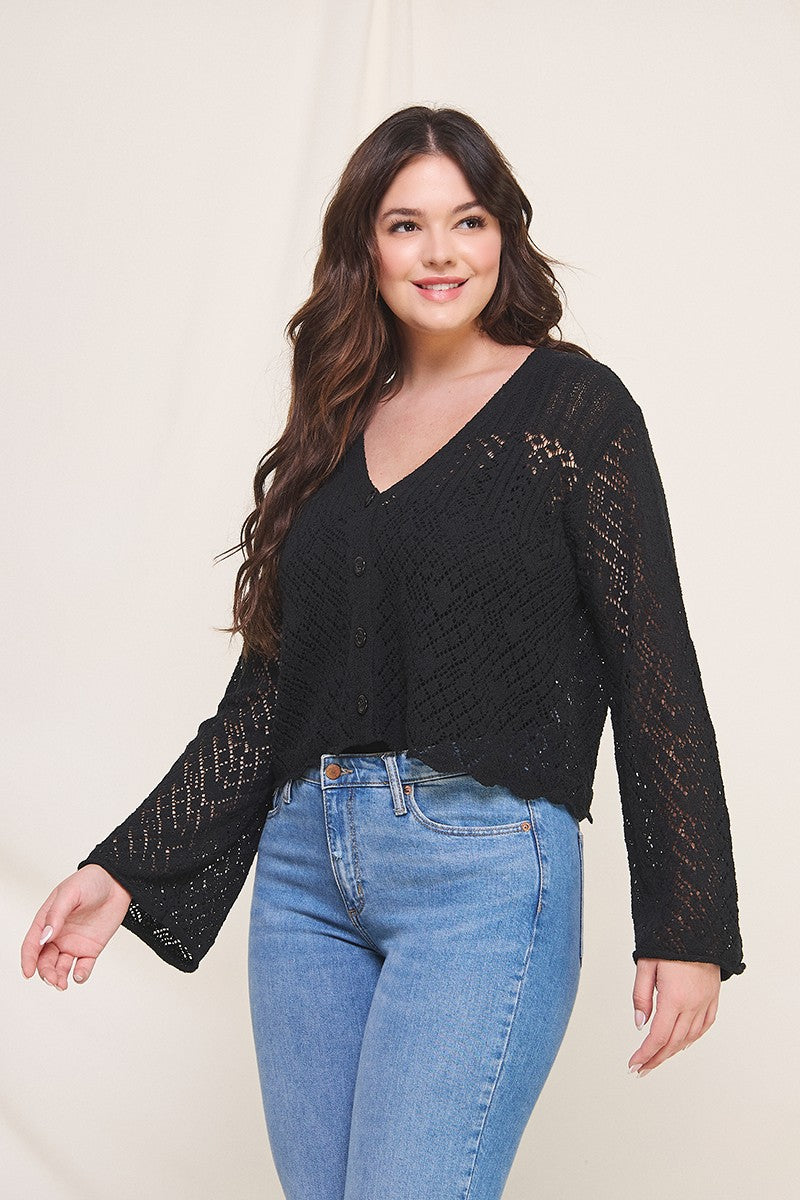 Gina Cardigan - Curvy