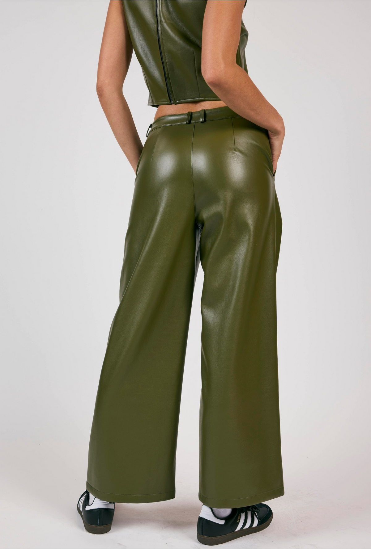 Cailey Faux Leather Pants