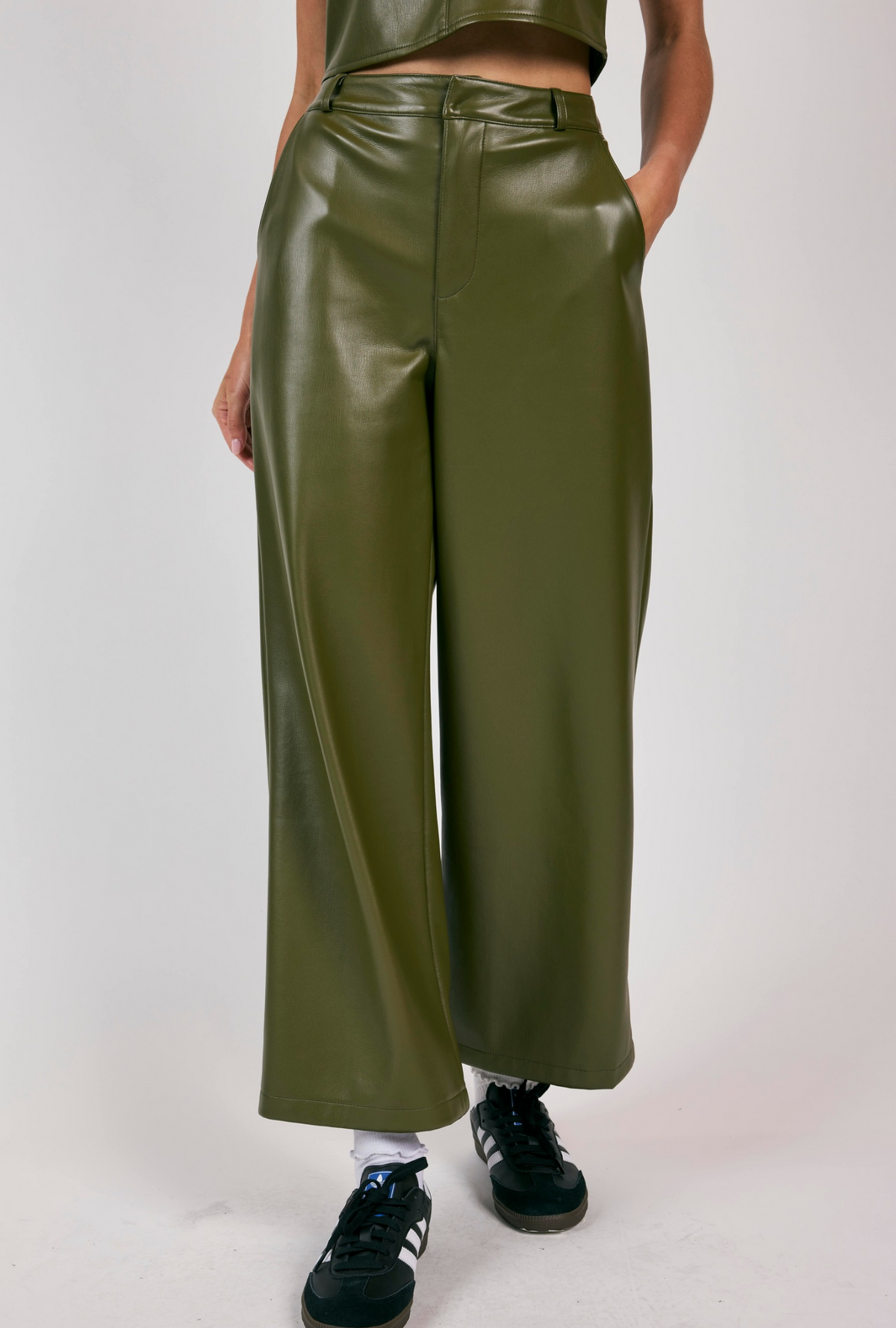 Cailey Faux Leather Pants