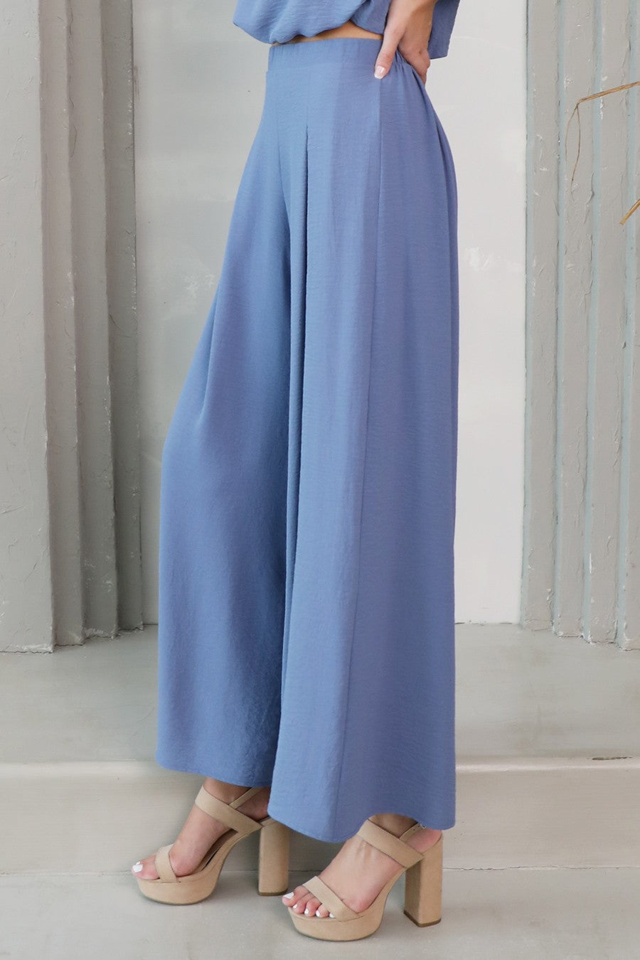 Cordelia Pleated Wide Leg Pants