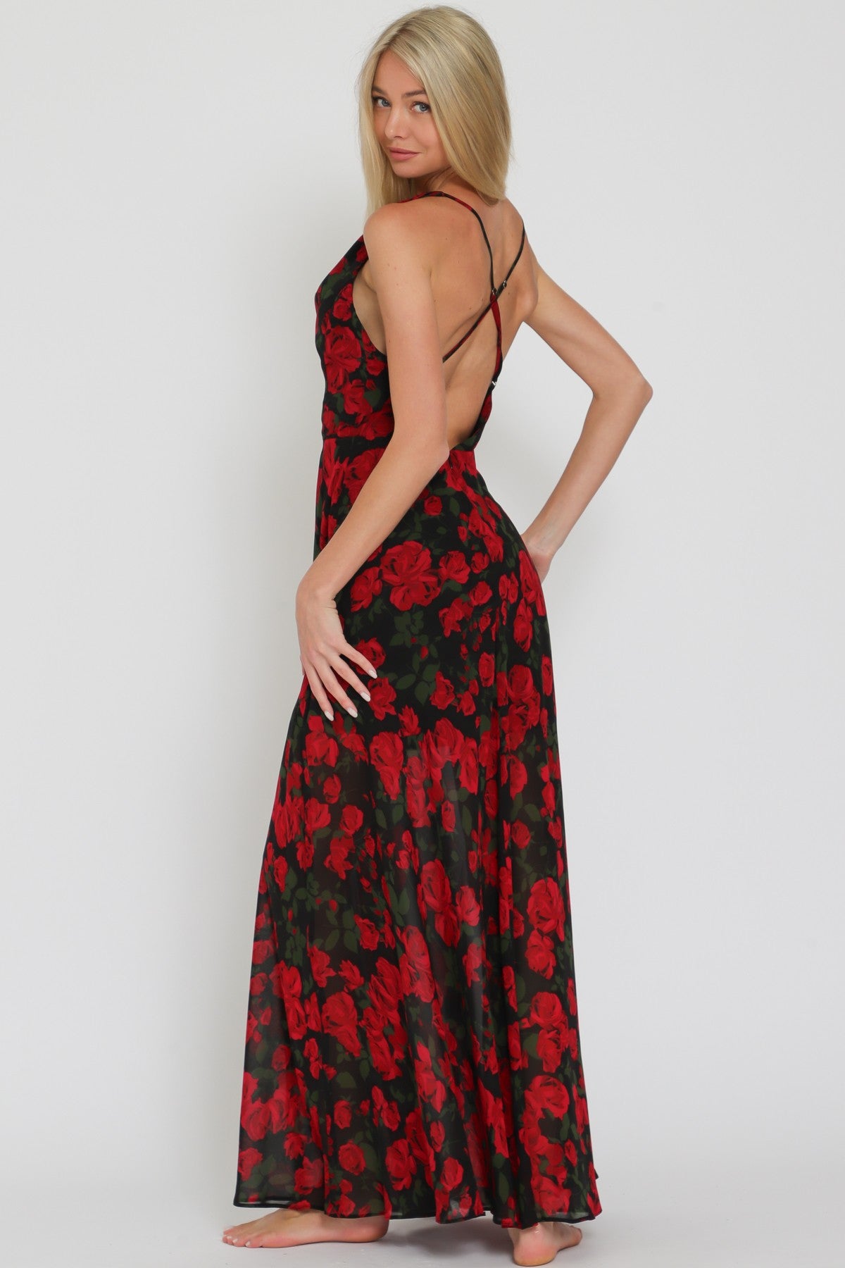 Primrose Back Strap Maxi Dress