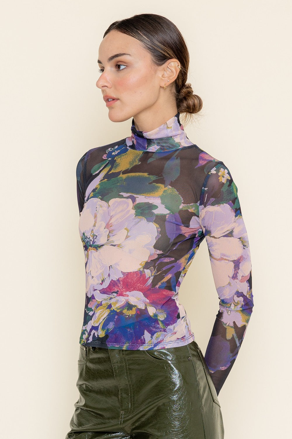 Juliana Floral Long Sleeve Top