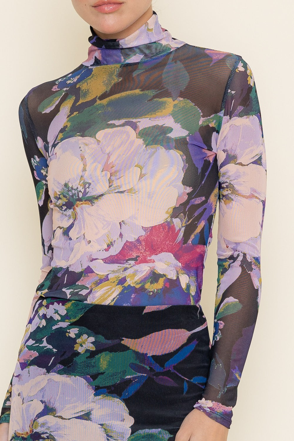 Juliana Floral Long Sleeve Top