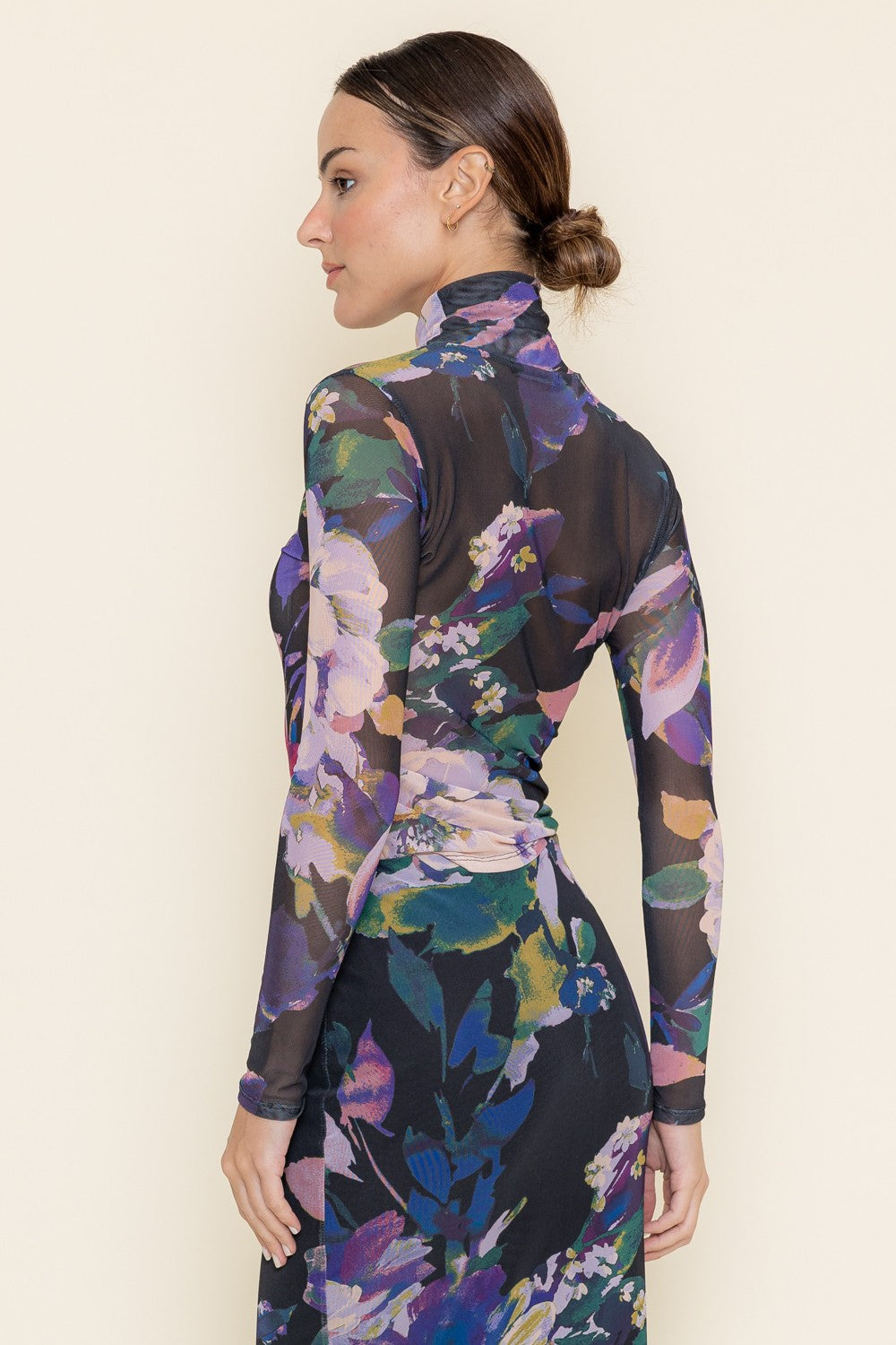 Juliana Floral Long Sleeve Top