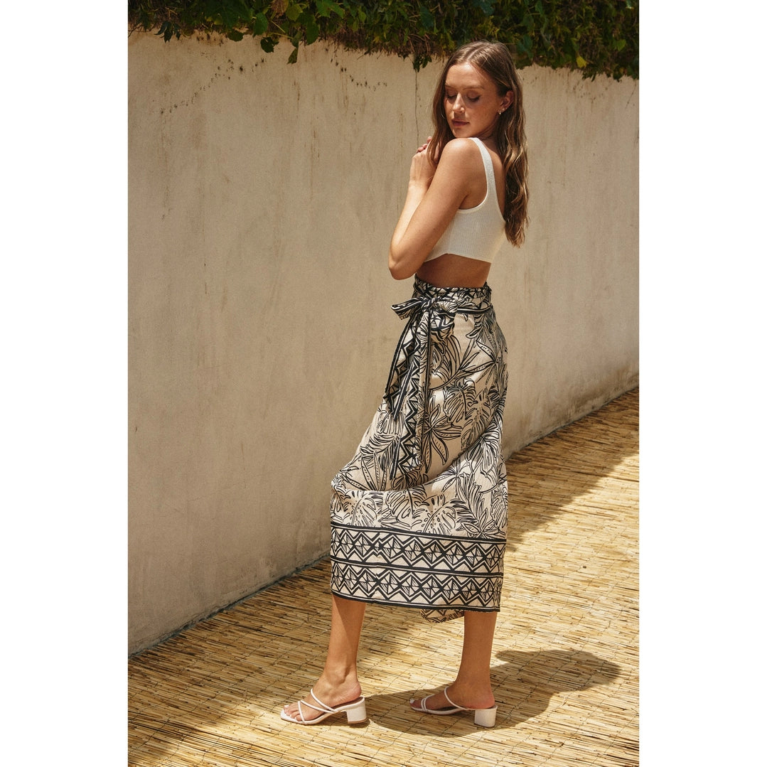 Shelly Midi Wrap Skirt