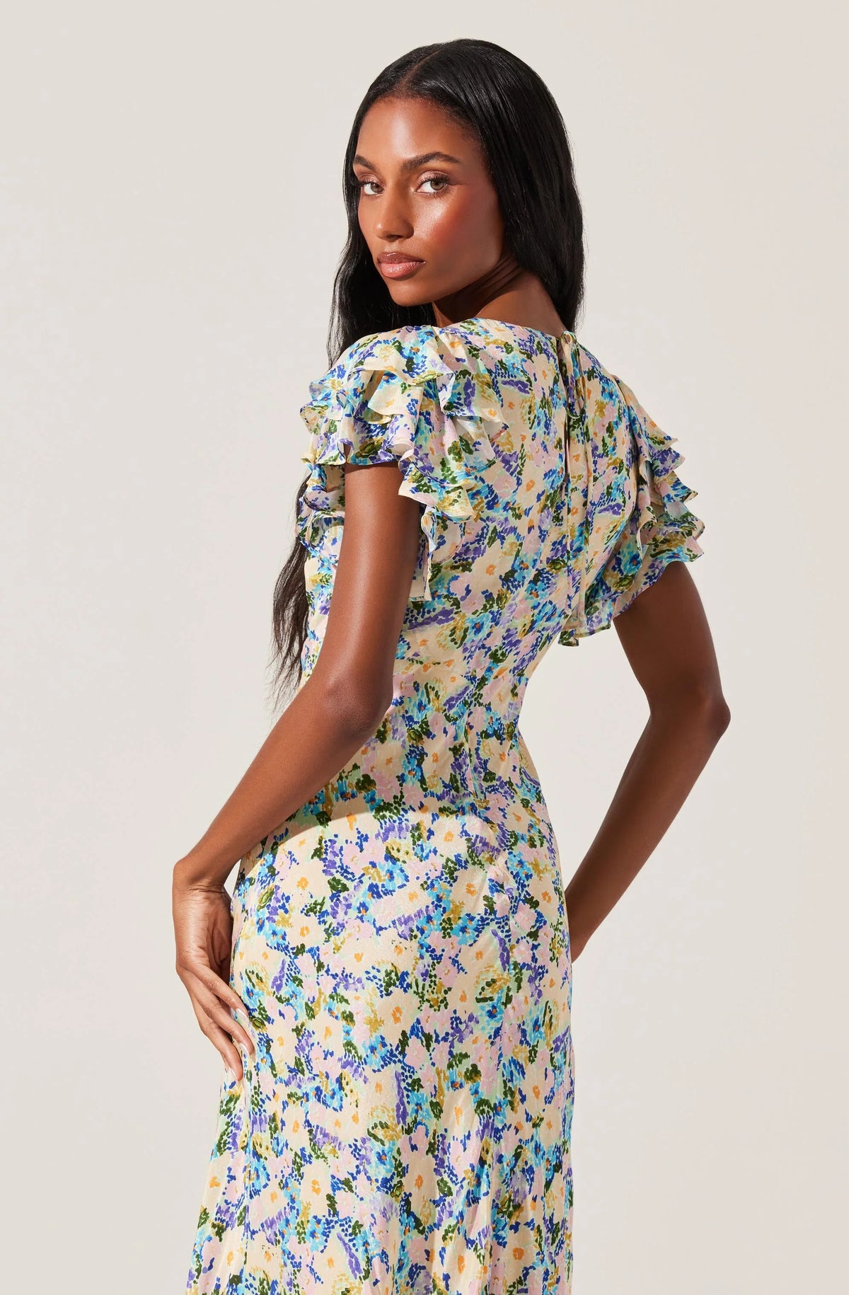 Celestine Floral  Midi Dress