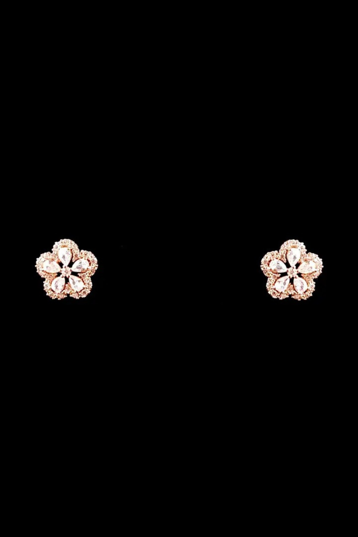 Maryanne Cubic Stud Dangle Earrings