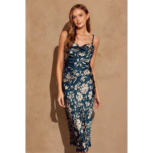 Sabrina Floral Midi Dress